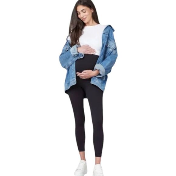 NWT Mama Spanx Maternity Footless control top supportive leggings size B - Picture 1 of 5